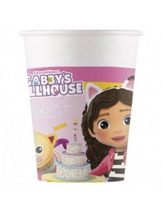 Copos Gabby Casa Bonecas